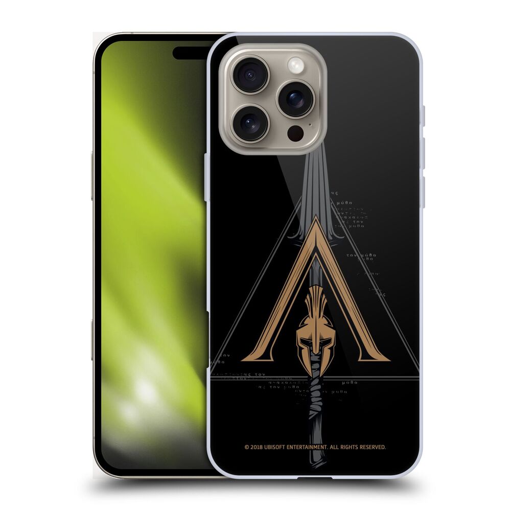 ASSASSINS CREED アサシンクリード - Odyssey Artwork / Crest & Broken Spear ハード case / Apple iPhoneケース - PGS